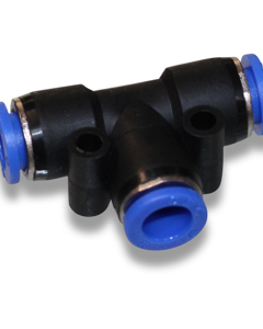 T-connector plastic, pluggable, for PE hose 8/6mm